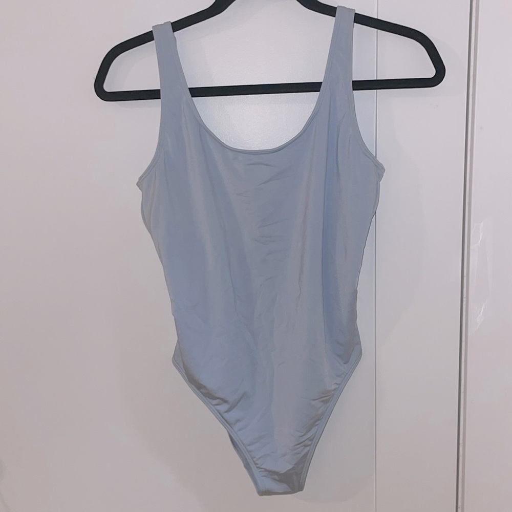 Abercrombie & Fitch Light Blue One-Piece Swimsuit